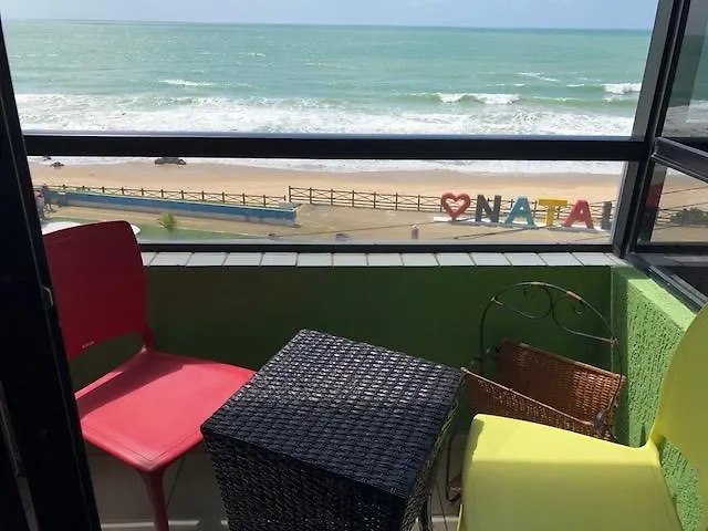 Flat Com Vista Para O Mar Em Areia Preta Apartamento Natal Brasil